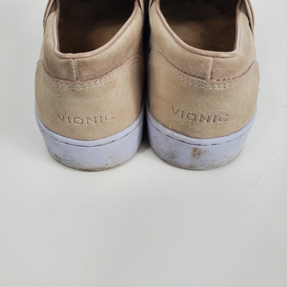 Vionic Kani Slip On Shoe Womens Size 9.5 Lazer Cut Eyelets Comfort Neutral - Picture 4 of 7